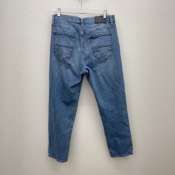 Lucky Brand Ankle High Rise Mom Drew Denim Distressed Blue Jeans Womens 10/30 - Picture 10 of 10